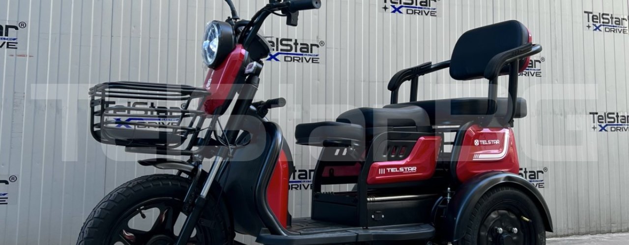 Триместна електрическа триколка TS 350-7-OFFROAD 2000W 25Ah Нов модел
