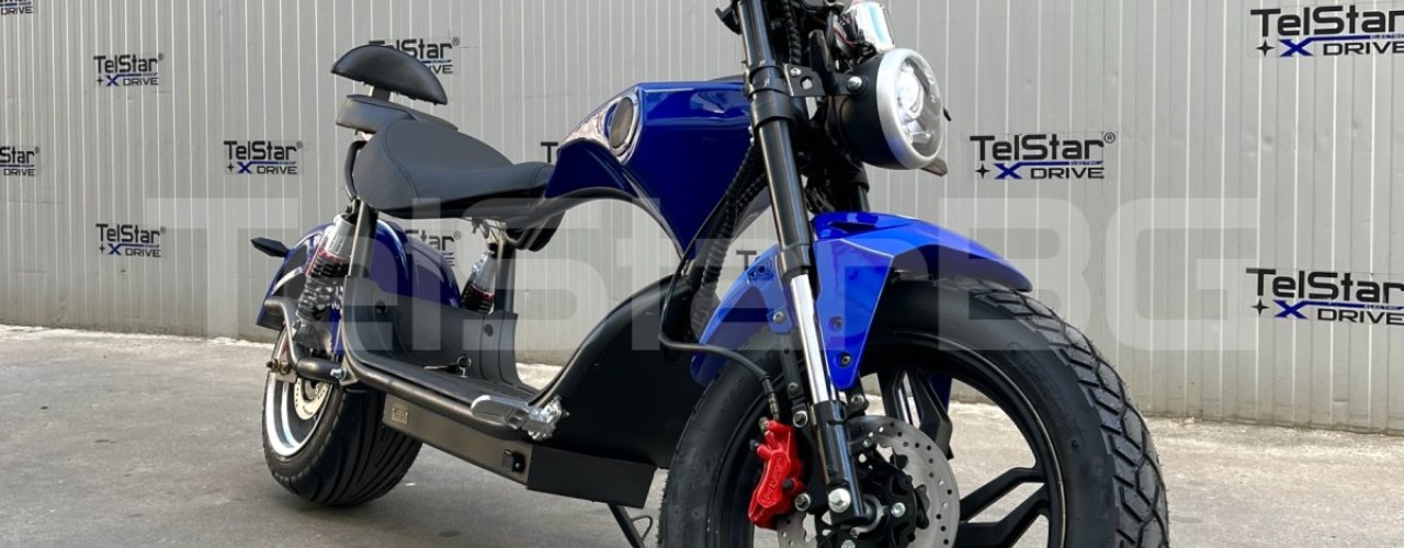 Американски електрически скутер HARLEY MAXI 4000W 60V 30Ah Нов модел