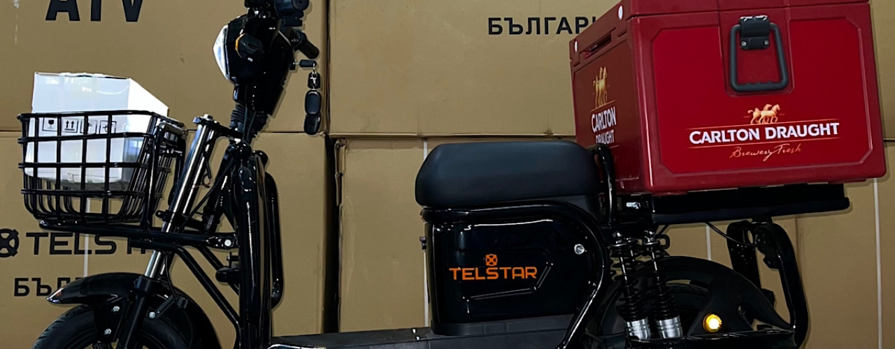 Електрически карго скутер TANK CARGO TELSTAR 3000W 23Ah Нов модел 2025