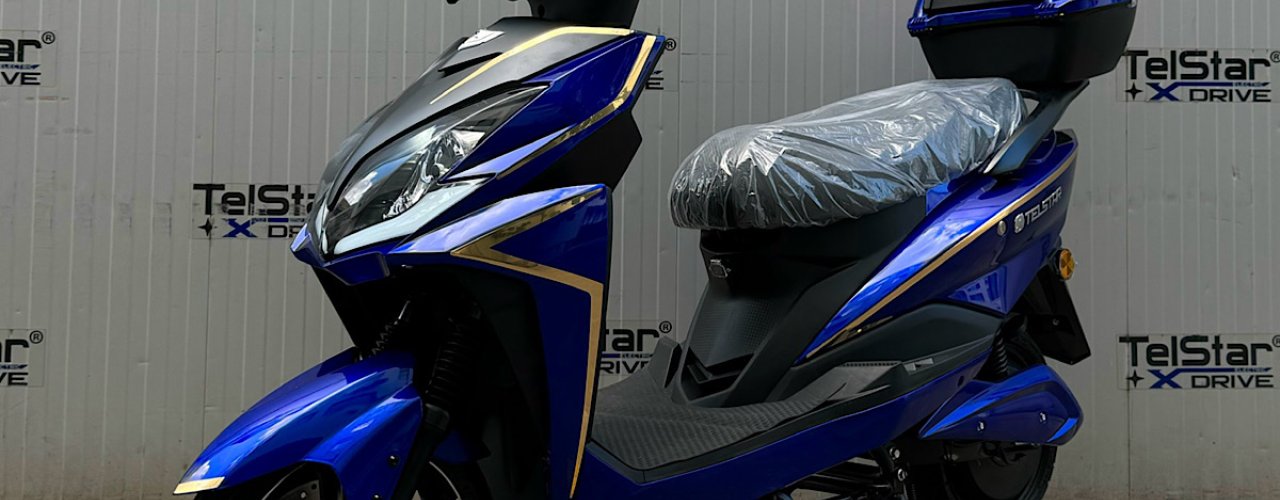 Електрически скутер TELSTAR 72V LIT 4000W EM-005 NEW X- ELECTRIC SPORT ACTIVE Нов модел с литиева батерия 2025