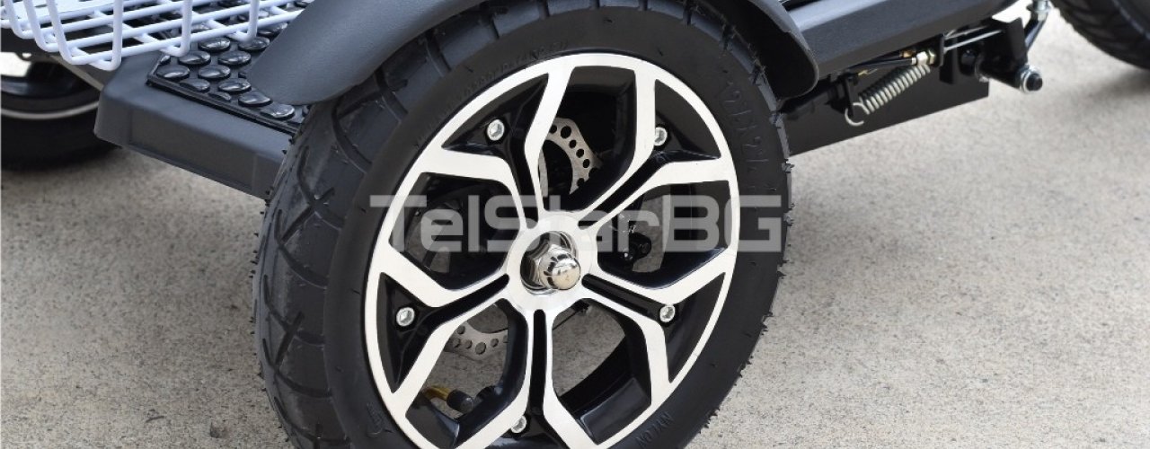 Електрическа триколка с равна платформа и облегалка TS 200.3 48V 750W