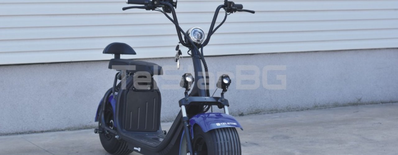 Електрически скутер BIG CITY HARLEY X7 ULTRA 1500W 60V 13Ah с LED фарове