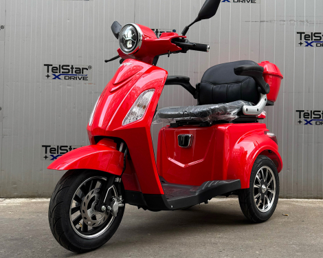 Електрическа триколка LUXOR PRO NEW 60V 1500W със задно задвижване и диференциал Нова серия