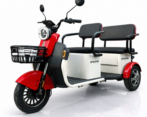 Триместна електрическа триколка 005.4 карго 2500W 23Ah