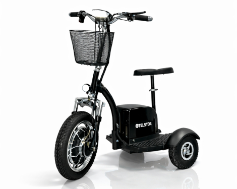 Сгъваема електрическа триколка TS 200.1 MAXI двоен пробег 48V 21Ah