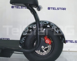 Електрически скутер BIG CITY HARLEY X1 1500W 48V 13Ah LED снимка 120