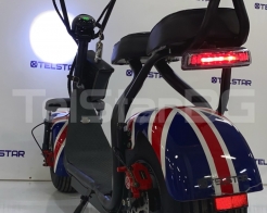 Електрически скутер TELSTAR BIG CITY HARLEY X2 1500W 60V 13Ah LED снимка 121