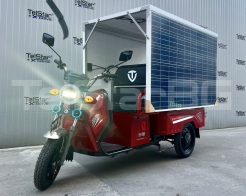 Карго електрическа триколка TELSTAR със соларен фургон Нов модел 2024 снимка 128