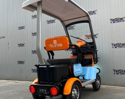 Електрическа четириколка Luxor Roof 1500W 23Ah триместна с покрив Нов модел 2025 снимка 183