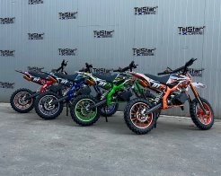 Детски кросов мотор 49 кубика Нов модел / DIRT BIKE 49cc с добавена функция