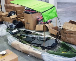 Бимини покрив за каяк снимка 225