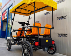 Електрическа рикша с педали Tourist-4 23Ah без регистрация снимка 253