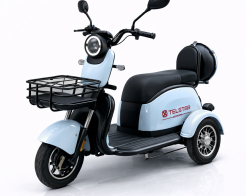 Електрическа триколка 2+1 750.1 ТИП VESPA STYLE с диференциал Нов модел снимка 132
