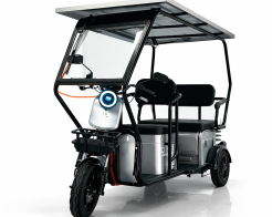 Соларна триместна КАРГО електрическа триколка с покрив TS-302 MAXI SOLAR 2000W 60V 38Ah снимка 119